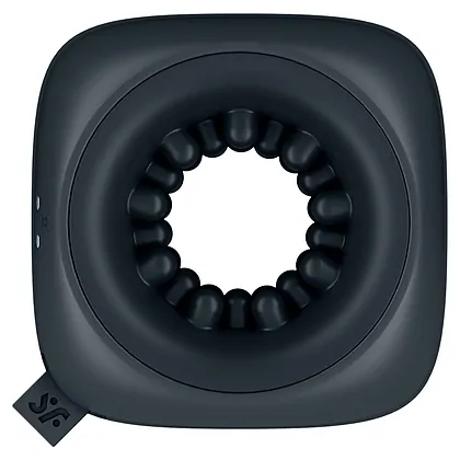 Masturbator Cu Vibratii Ring Stroker Negru