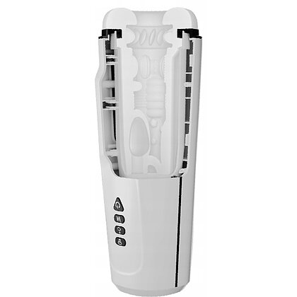 Masturbator Cu Vibrații Și Încălzire Marissa Alb