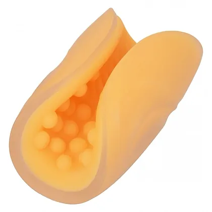 Masturbator Dual Grip Portocaliu