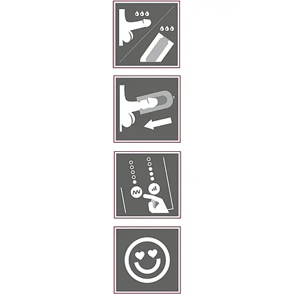 Masturbator Imitație Sex Oral Negru