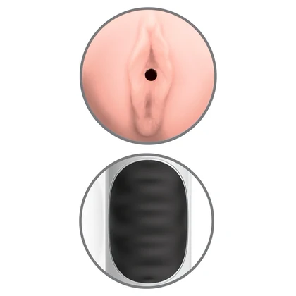 Masturbator Realist Mega Grip cu Vibrații