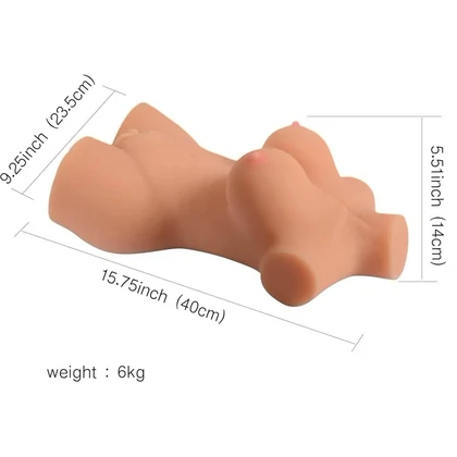 Masturbator Semitrup Mistress, Corp Realist 40 cm, 5,9 Kg