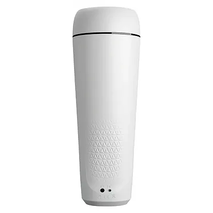 Masturbator Sienna Cu Vibrații Voce Și Sucțiune Alb