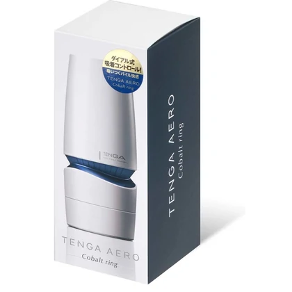 Masturbator Tenga Aero Cobalt Transparent