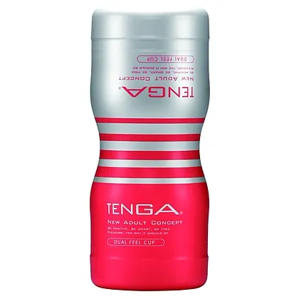 Masturbator Tenga Dual Feel Cup Medium Roșu