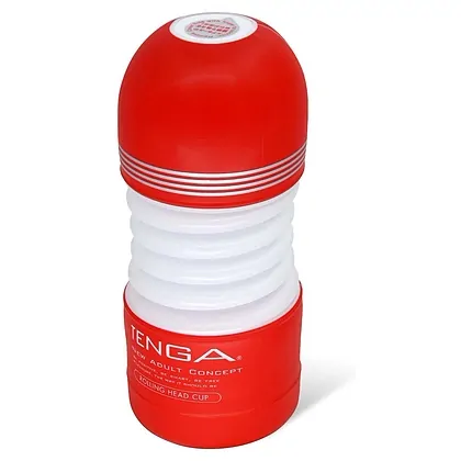 Masturbator Tenga Rolling Head Cup Medium Roșu