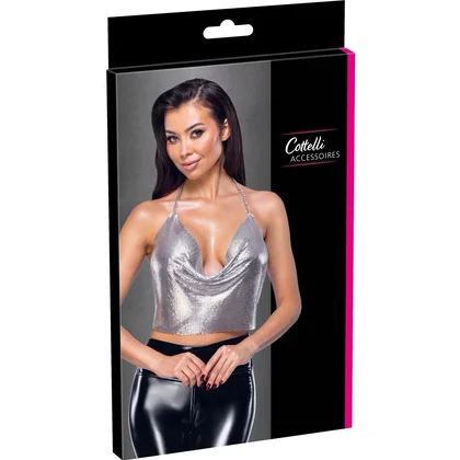 Metal Top Cottelli Collection Argintiu S-L