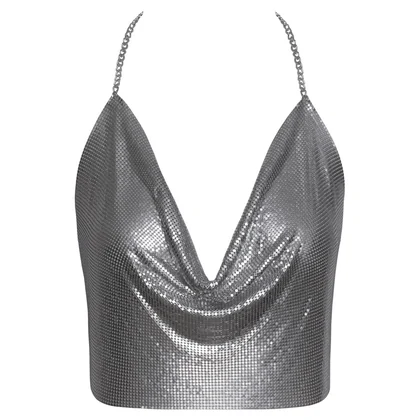 Metal Top Cottelli Collection Argintiu S-L
