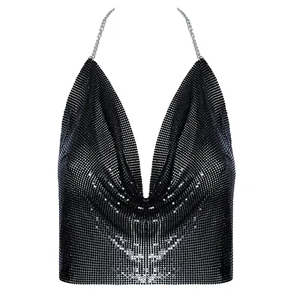 Metal Top Cottelli Collection Negru S-L