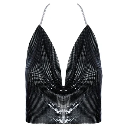 Metal Top Cottelli Collection Negru S-L