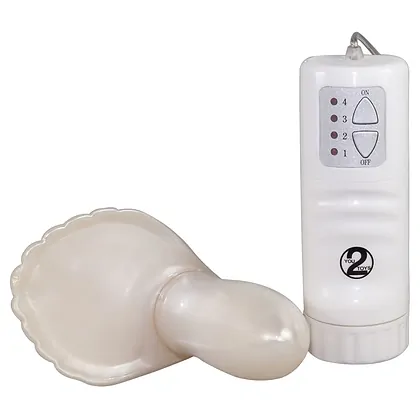 Mini Vibrator BottiShelly Alb