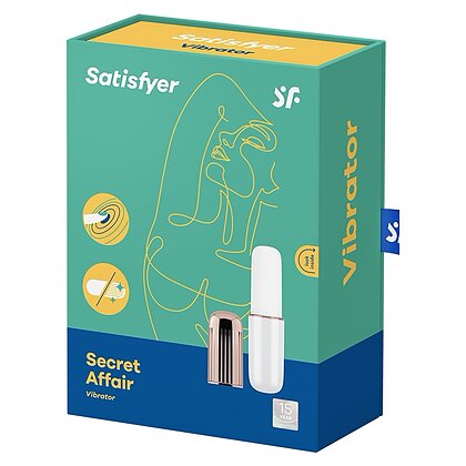 Mini Vibrator Satisfyer Secret Love Alb