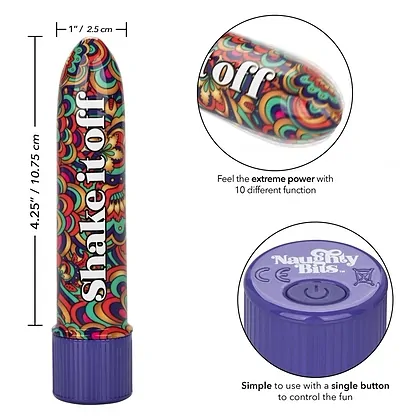 Mini Vibrator Shake It Off Multicolor