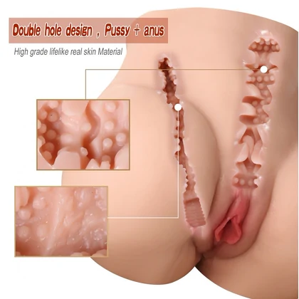 Mistress Lore – Masturbator Dublu, Stabil 2,8 Kg Realist