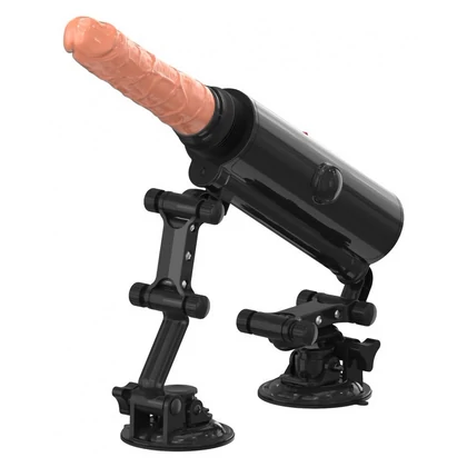 Mașină de Sex Mistress cu Telecomandă și Ventuză Negru