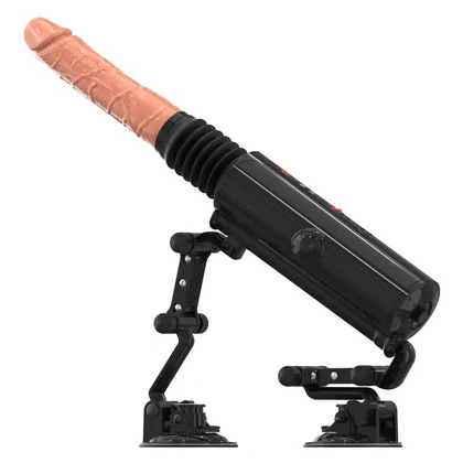 Mașină de Sex Mistress cu Telecomandă și Ventuză Negru