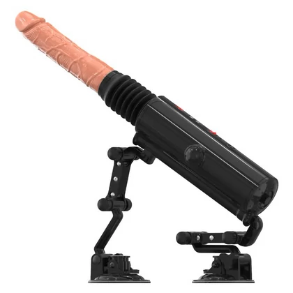 Mistress Sex Machine – 9 Frecvențe, Telecomandă 10m Negru