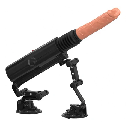 Mașină de Sex Mistress cu Telecomandă și Ventuză Negru