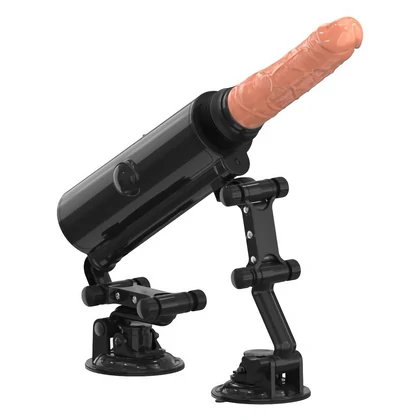 Mașină de Sex Mistress cu Telecomandă și Ventuză Negru