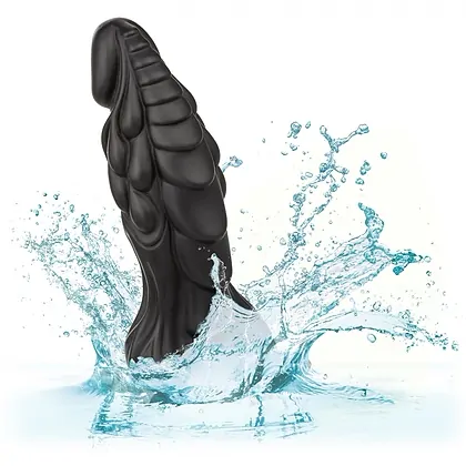 Monster Dong The Martian – 19,75 cm, Negru, silicon Premium