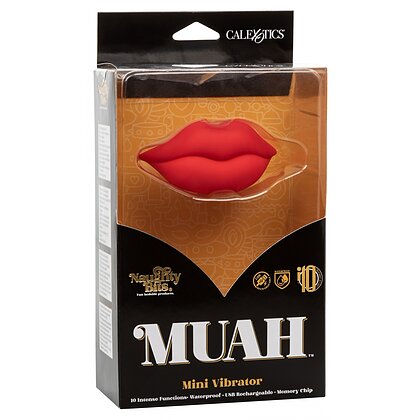 Muah Mini Vibrator Roșu