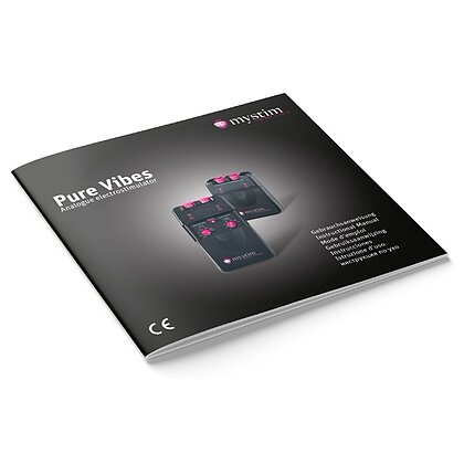 Mystim Pure Vibes Unitate Analog Pentru Electro-Stimulare Negru
