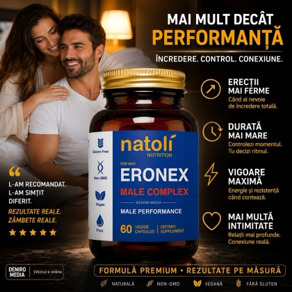 Pastile Natoli Eronex pentru Potență 60 capsule