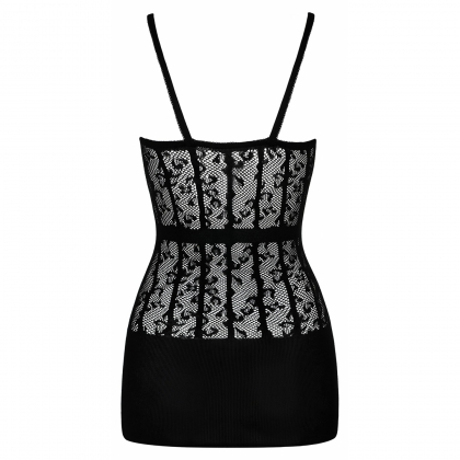 Neglijeu Damă Obsessive D605 Negru S-L