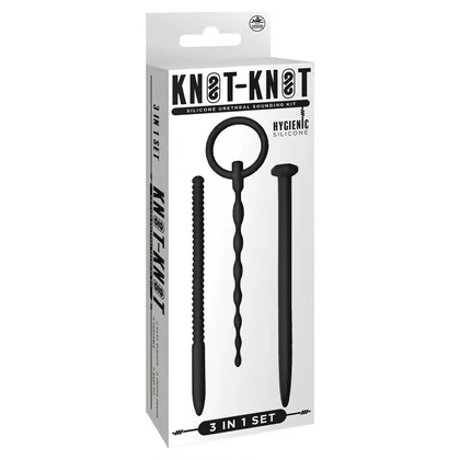 Nmc Set 3 Dilatatoare Uretrale Discrete Până La 15.2 cm Negru