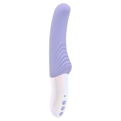 Nox Lana – Vibrator Ergonomic 10 Moduri, Reîncărcabil Mov