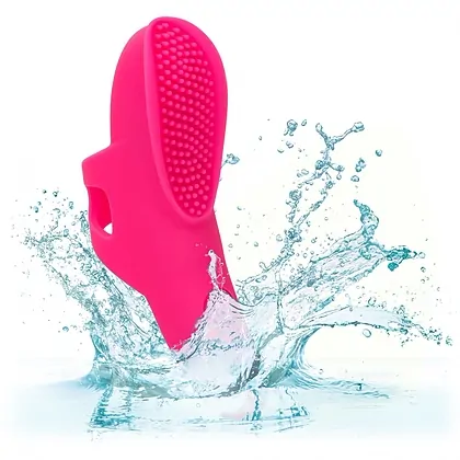 Nubby Vibe Roz – Stimulator Deget 10 Moduri, Reîncărcabil