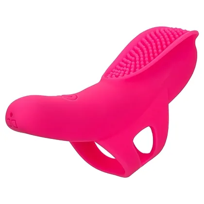 Nubby Vibe Roz – Stimulator Deget 10 Moduri, Reîncărcabil