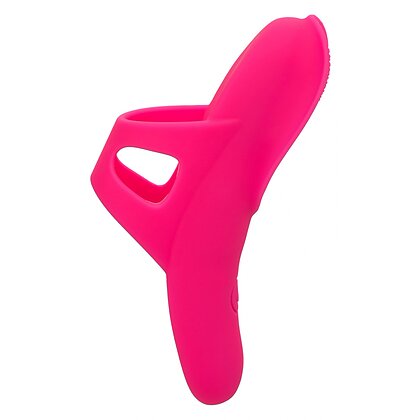 Nubby Vibe Roz – Stimulator Deget 10 Moduri, Reîncărcabil