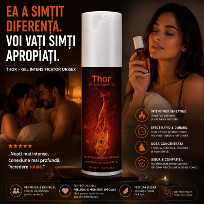 Gel Intensificator Thor cu Efect de Încălzire 50 ml