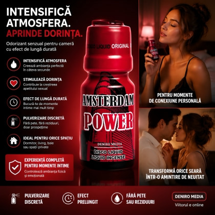 Odorizant de Cameră Afrodisiac Amsterdam Power 10ml