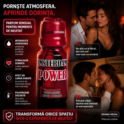 Odorizant de Cameră Afrodisiac Amsterdam Power 10ml