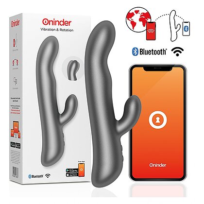 Oninder Oslo Rabbit Rotation App, 2 Motoare, IPX7 Negru