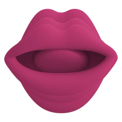 Oral Fun L – Vibrator 2 în 1, 10 Moduri, Reîncărcabil Roz