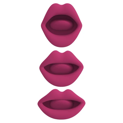 Oral Fun L – Vibrator 2 în 1, 10 Moduri, Reîncărcabil Roz