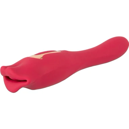 Oral Fun L – Vibrator 2 în 1, 10 Moduri, Reîncărcabil Roz