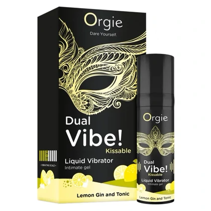 Orgie Dual Vibe Lemon Gin And Tonic Gel 15 ml