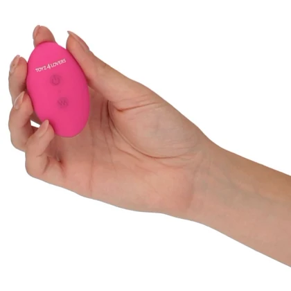 Ou Vibrant Toyz4lovers – 9 Moduri, Reîncărcabil, Discret Roz