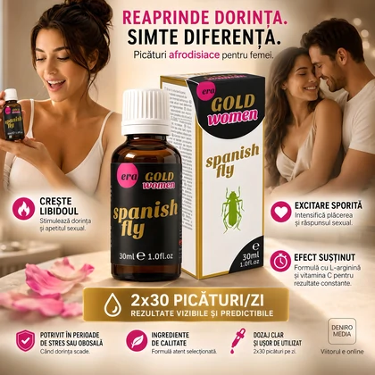 Pachet Capsule Femei eXXtreme Libido Afrodisiac 5buc + Afrodisiac Spanish Fly Strong Gold Women 30ml