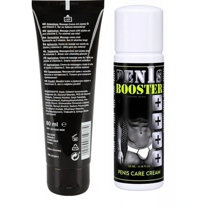 Pachet Cremă Erecție Penis XXL + Cremă Pentru Potență Penis Booster