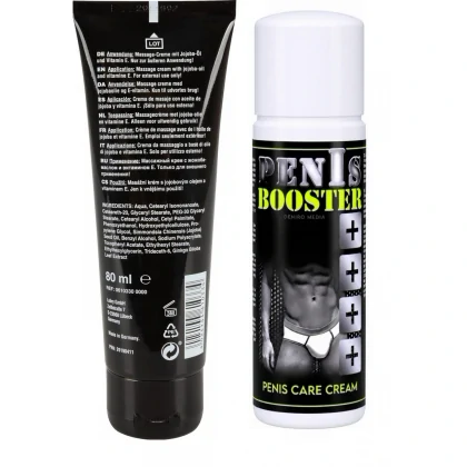 Pachet Cremă Erecție Penis XXL + Cremă Pentru Potență Penis Booster