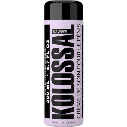 Pachet Cremă Mărire Penis Kolossal 200ml + Lubrifiant Just Glide Anal 200ml