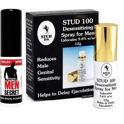 Pachet Spray Ejaculare Precoce Men Secret 15ml + Spray Stud 100 Original