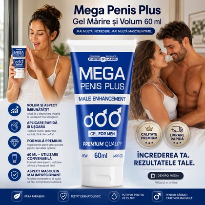 Pachet Spray Men Secret Și Gel Mega Penis Plus