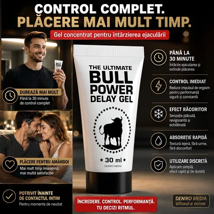 Pachet Spray Stud 100 Original + Gel Ejaculare Prematură Bull Power Delay 30ml