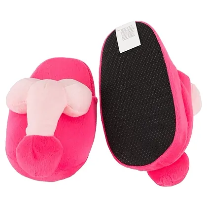 Papuci Amuzanți Cu Penis Roz